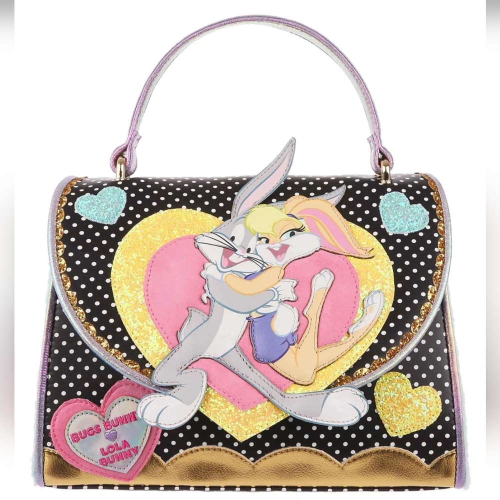 Irregular Choice® x Looney Tunes™ Couple Goals Crossbody Satchel Bag